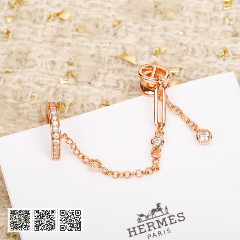 Hermes 猪鼻子耳环 - Image 3