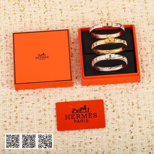 Hermes kelly 珐琅手镯