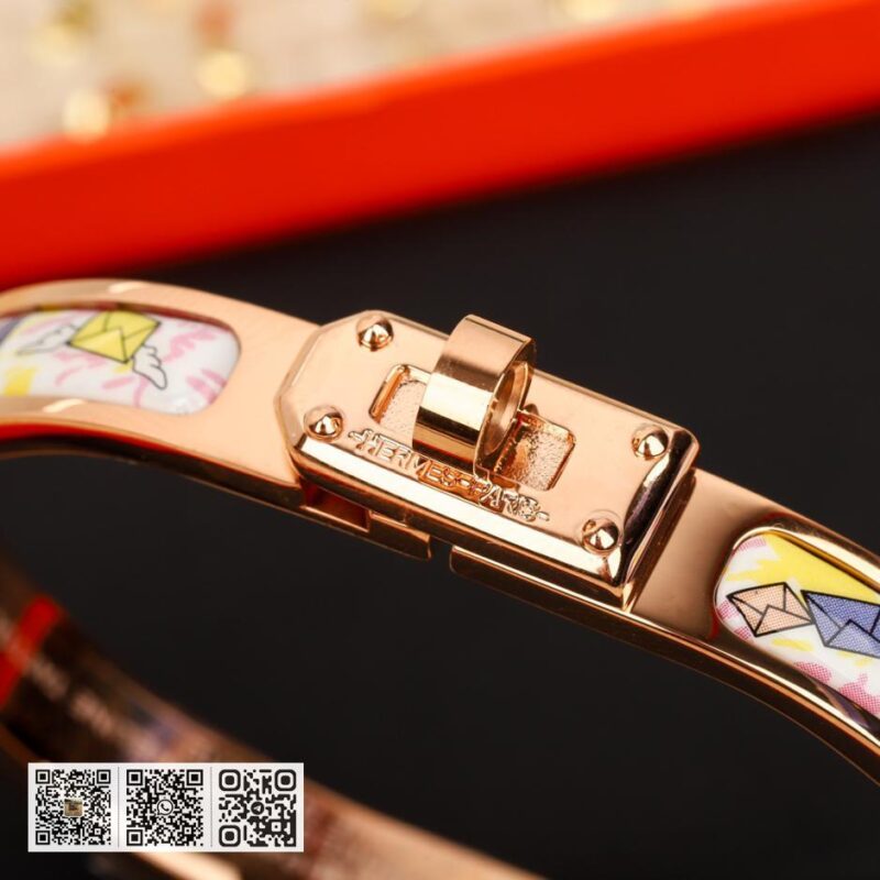 Hermes kelly 珐琅手镯 - Image 4