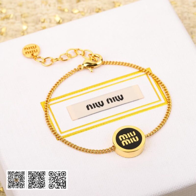 Miu Miu字母手链项链 - Image 4