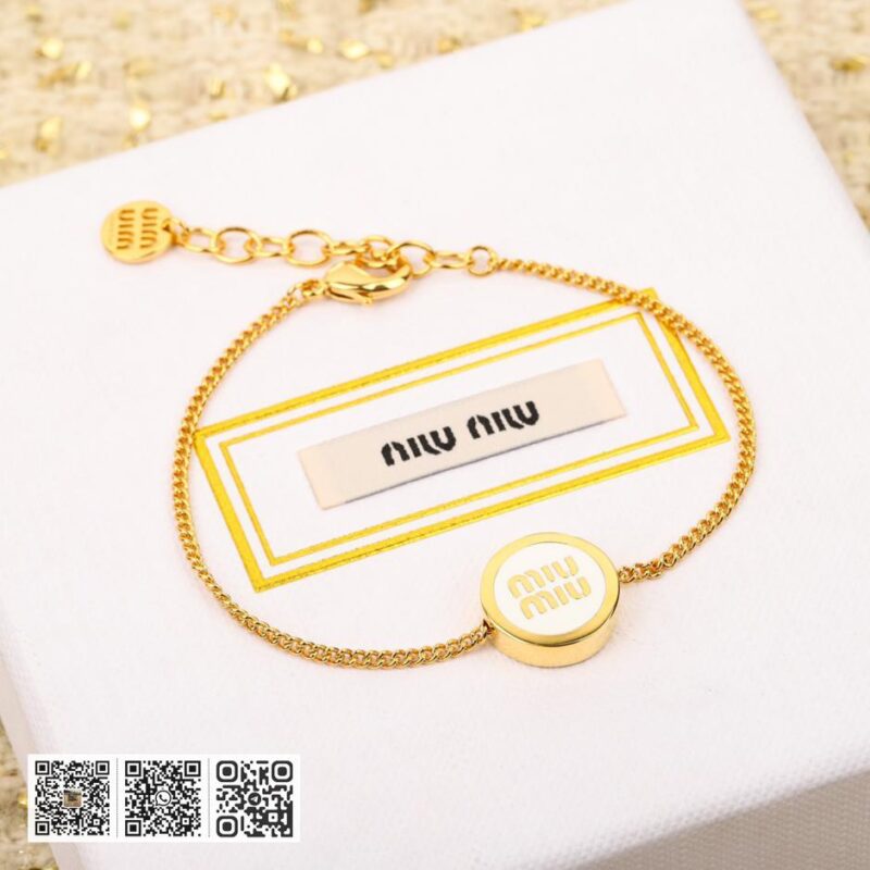 Miu Miu字母手链项链 - Image 5