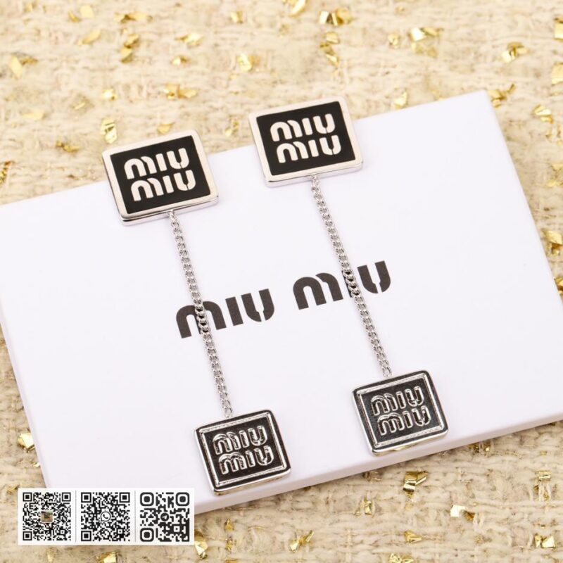 Miu Miu方块耳环 - Image 3