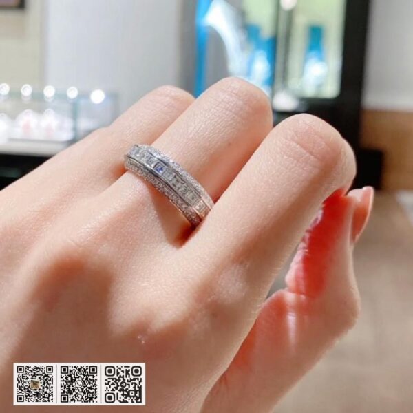 Piaget T方钻转动戒指