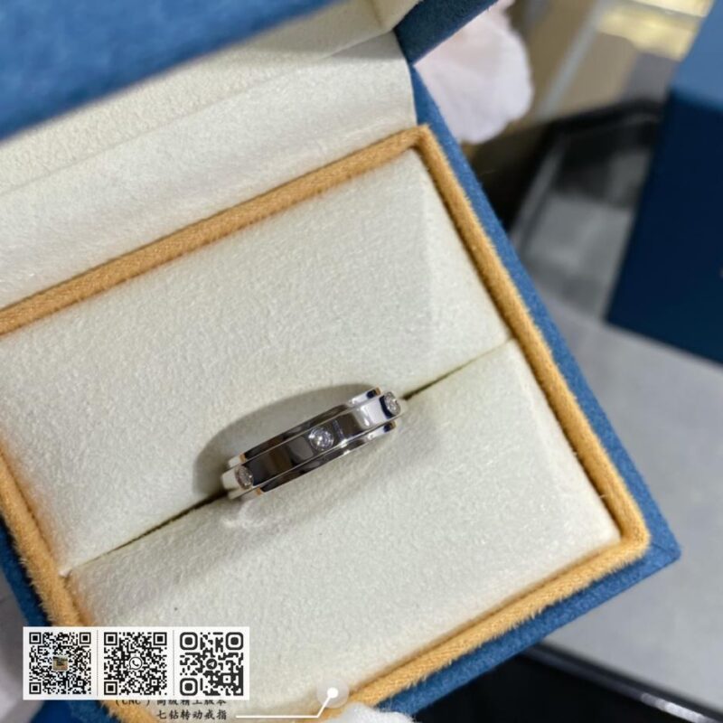 Piaget 七钻转动戒指 - Image 4