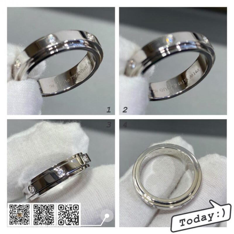 Piaget 七钻转动戒指 - Image 6