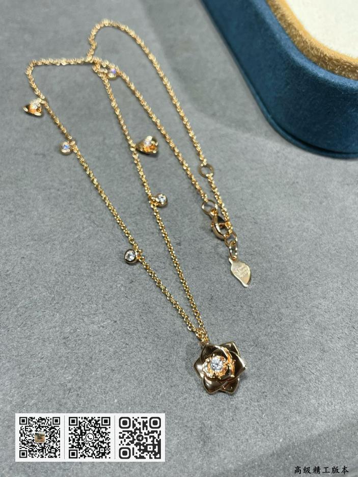 Piaget 满钻花朵项链 - Image 6