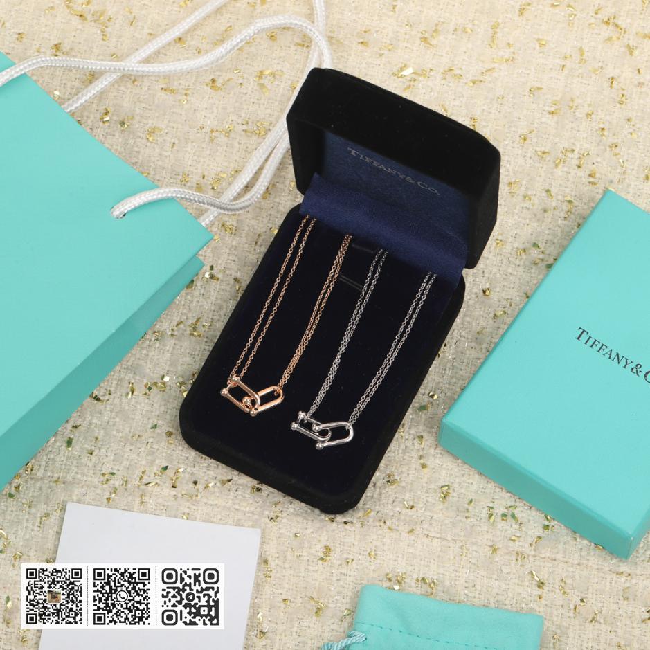 Tiffany双链环无钻项链 - Image 2