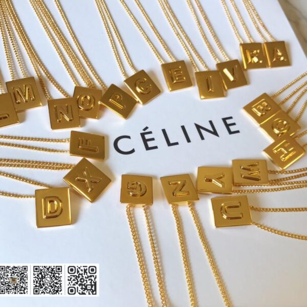 Celine 26字母项链