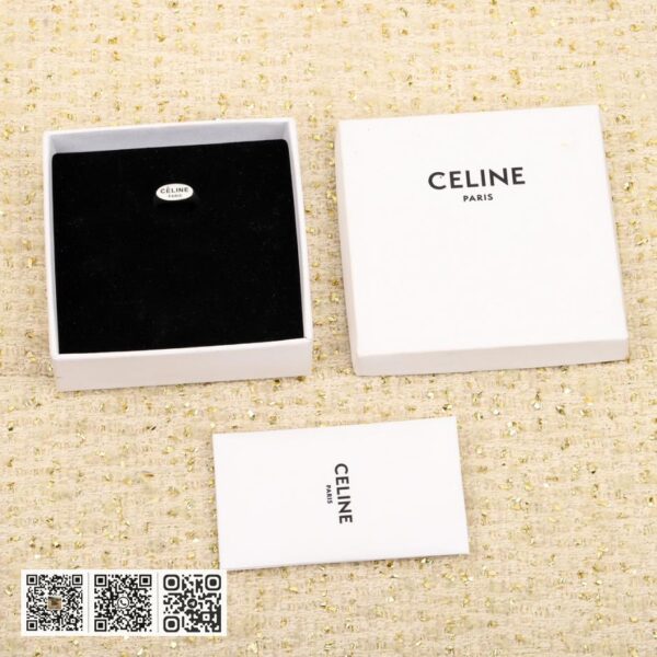 Celine极简字母戒