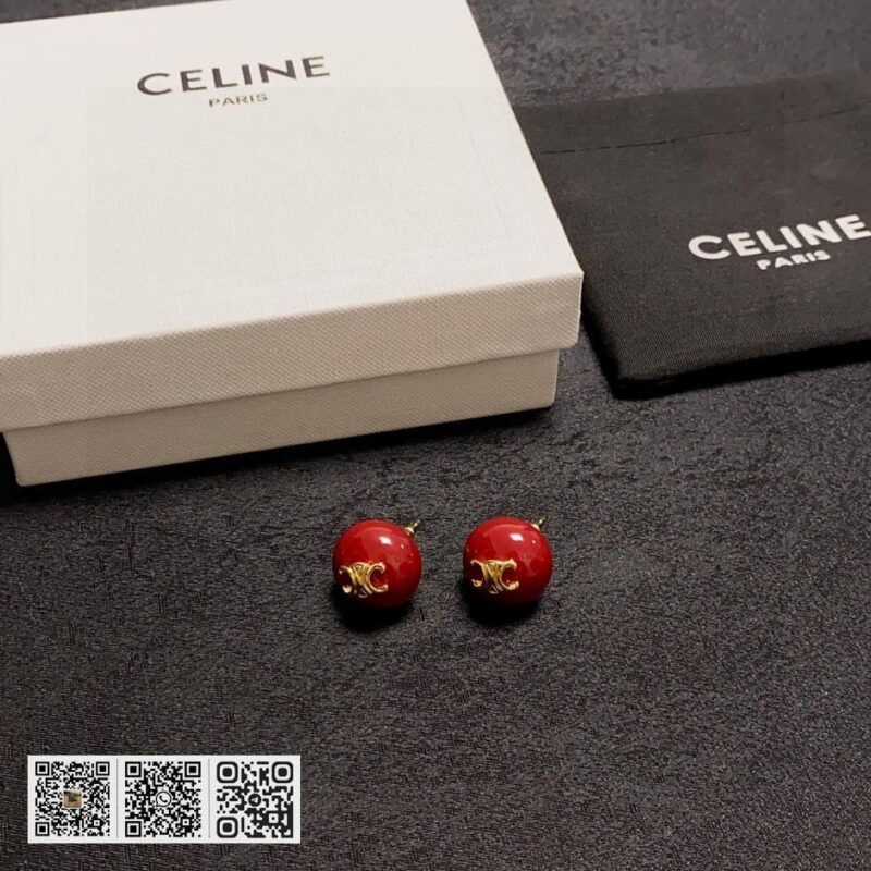 Celine 凯旋门新年红色耳环(CB3D) - Image 7
