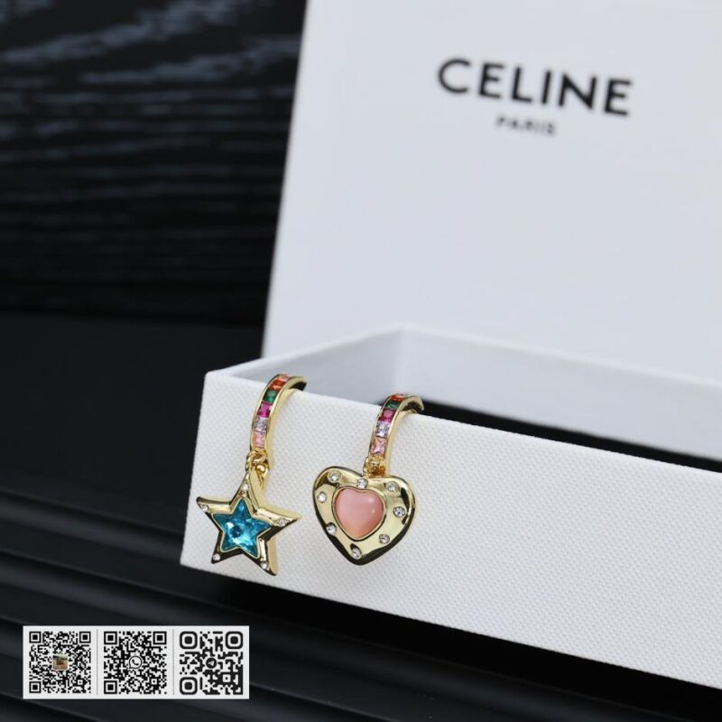 Celine 凯旋门 不对称耳环 (7C0B) - Image 2