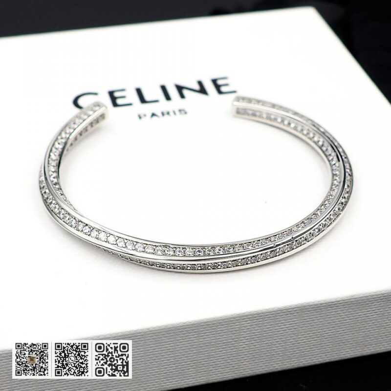 Celine C型满钻手环(D675) - Image 2