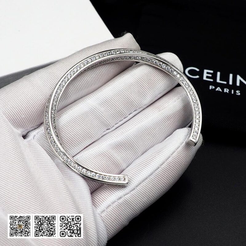 Celine C型满钻手环(D675) - Image 4