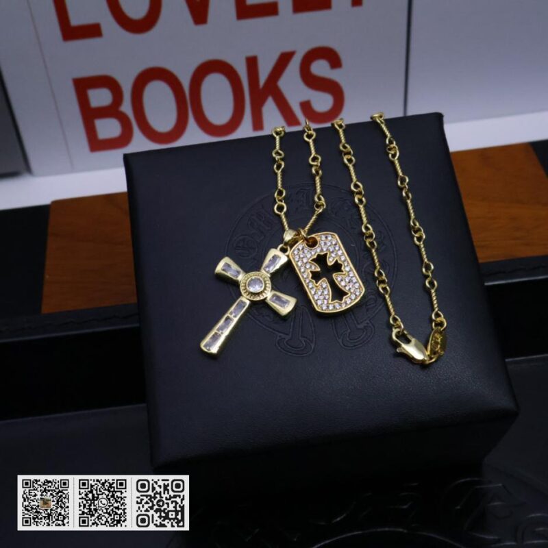 Chrome Hearts 22k金项链(25C6) - Image 2