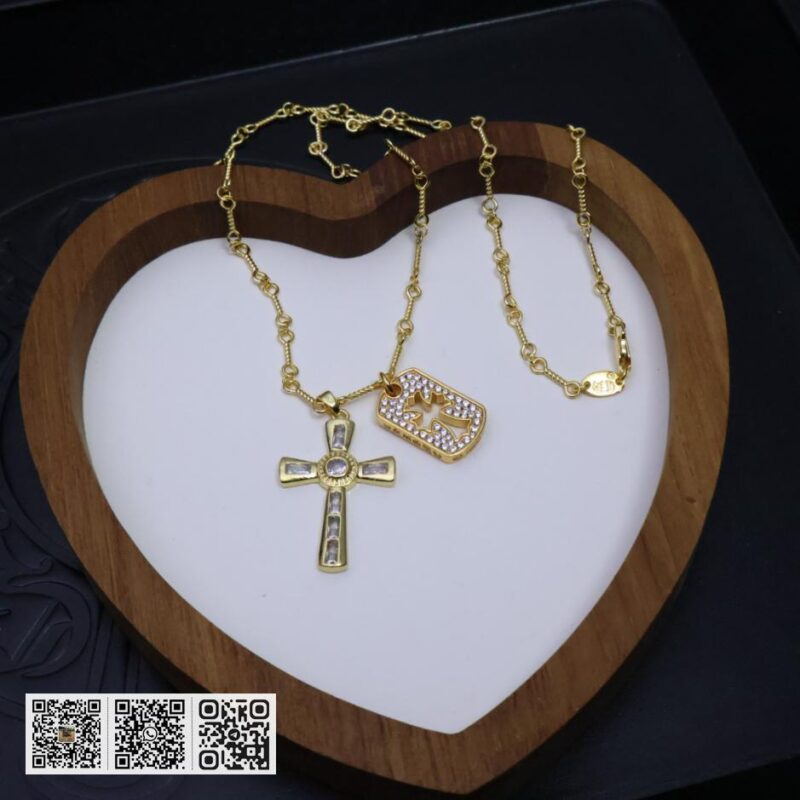 Chrome Hearts 22k金项链(25C6) - Image 3