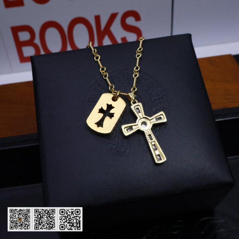 Chrome Hearts 22k金项链(25C6) - Image 4