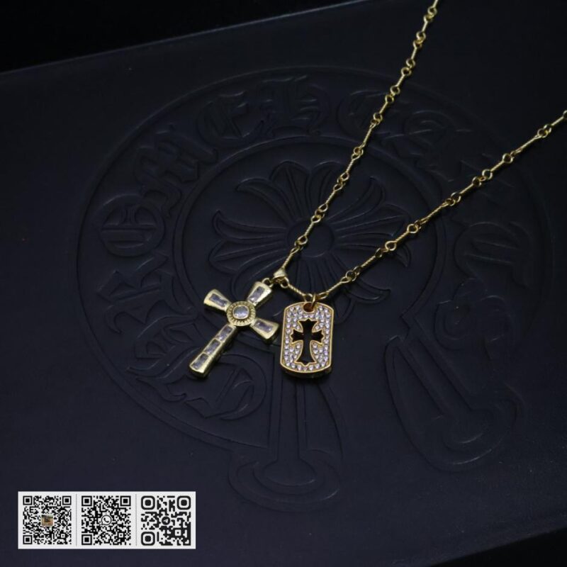 Chrome Hearts 22k金项链(25C6) - Image 8