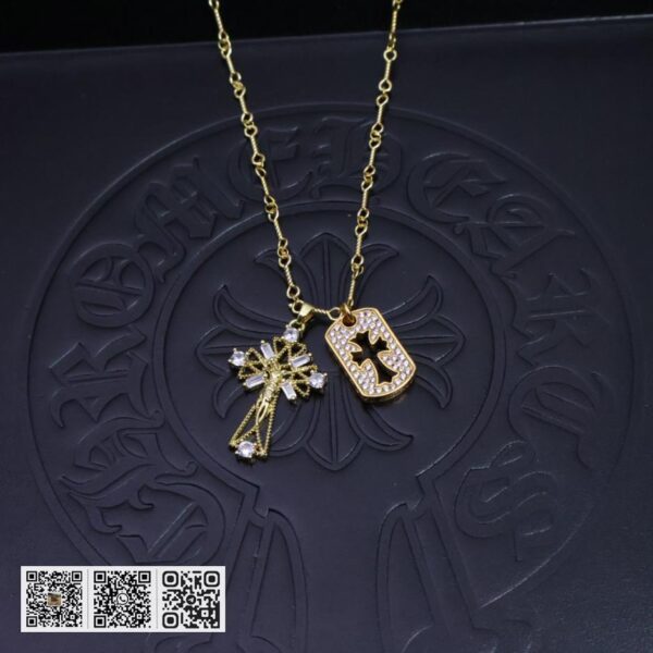 Chrome Hearts 22k金项链(263C)