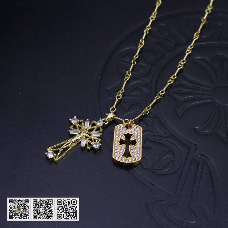 Chrome Hearts 22k金项链(263C) - Image 2