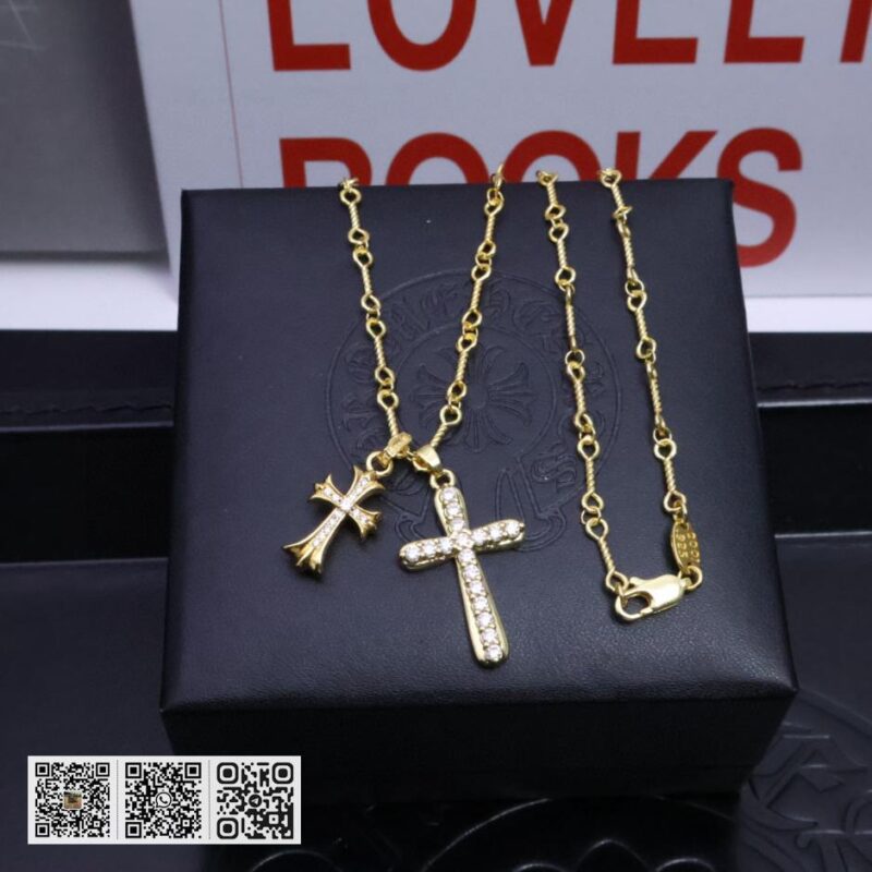 Chrome Hearts 22k金项链(3DC3) - Image 4