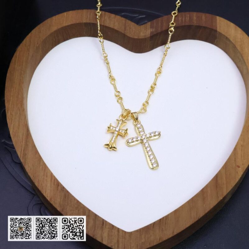 Chrome Hearts 22k金项链(3DC3) - Image 7