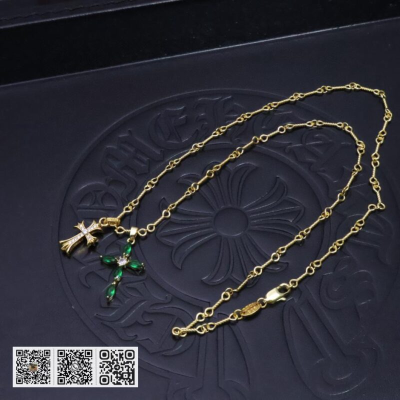 Chrome Hearts 22k金项链(D879) - Image 2