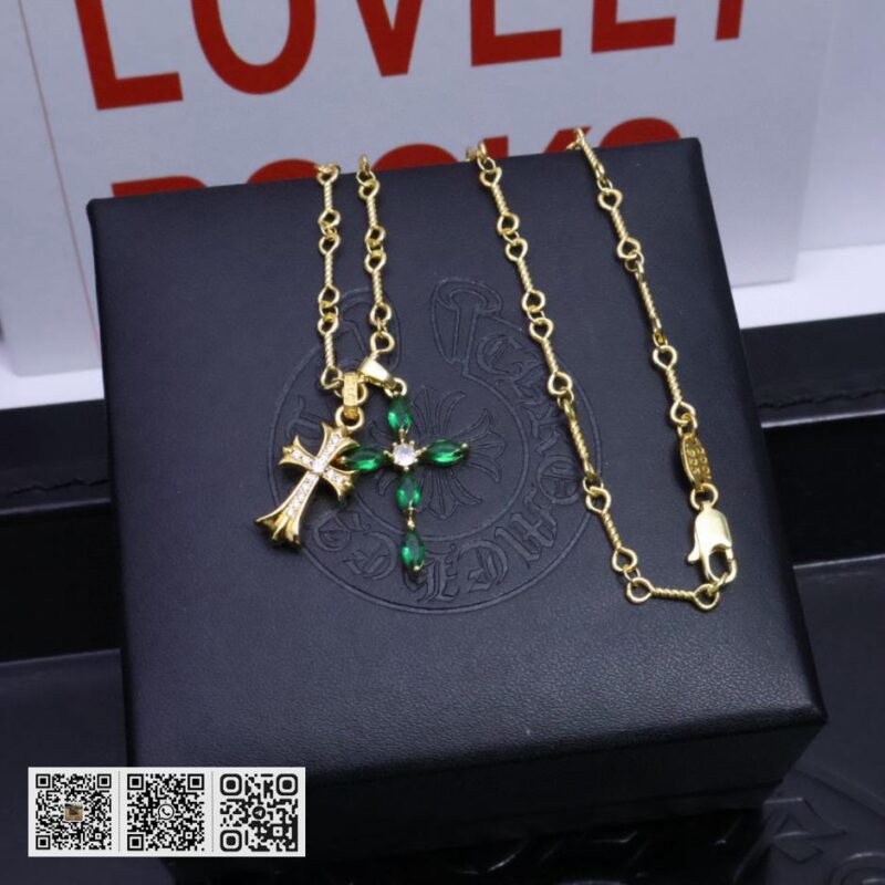 Chrome Hearts 22k金项链(D879) - Image 4