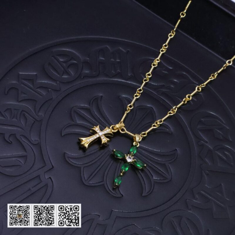 Chrome Hearts 22k金项链(D879) - Image 5