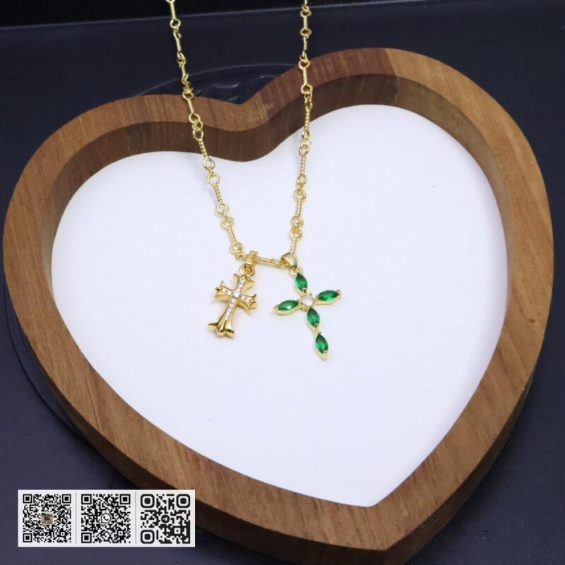 Chrome Hearts 22k金项链(D879) - Image 7