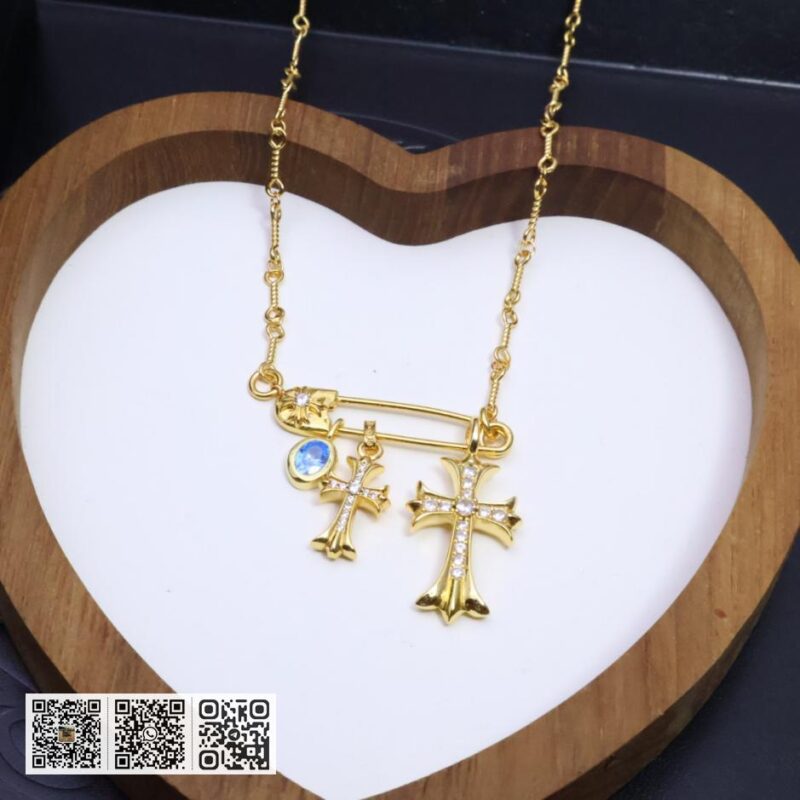 Chrome Hearts 22k金项链(0B9B) - Image 8