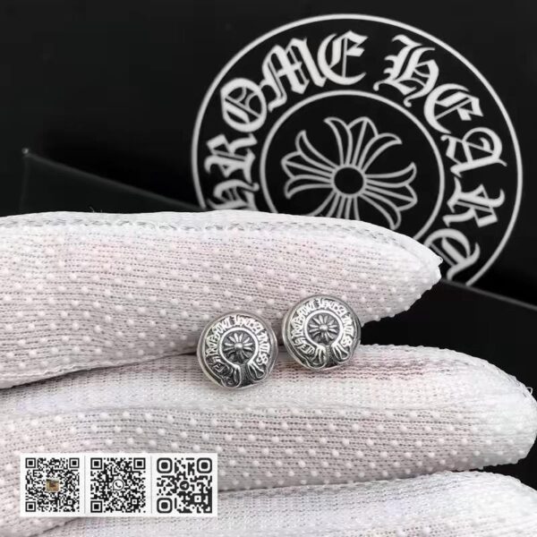 克罗心十字架耳堵耳环 男女款(4131)