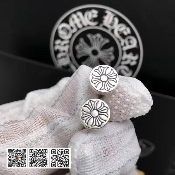 克罗心十字架耳堵耳环 男女款(C91C)