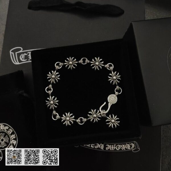 Chrome Hearts 十字花手链1B98)
