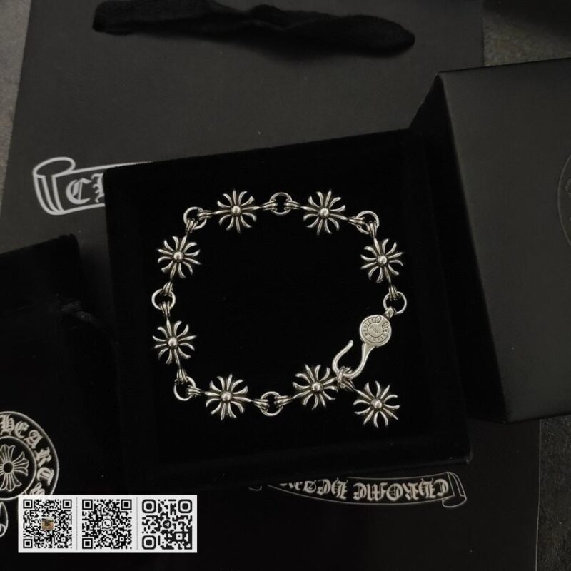 Chrome Hearts 十字花手链1B98)