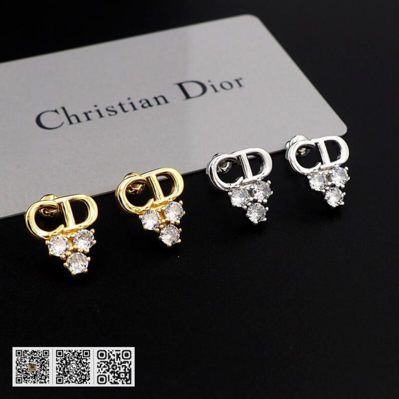 Dior CD三钻耳环(210F) - Image 5