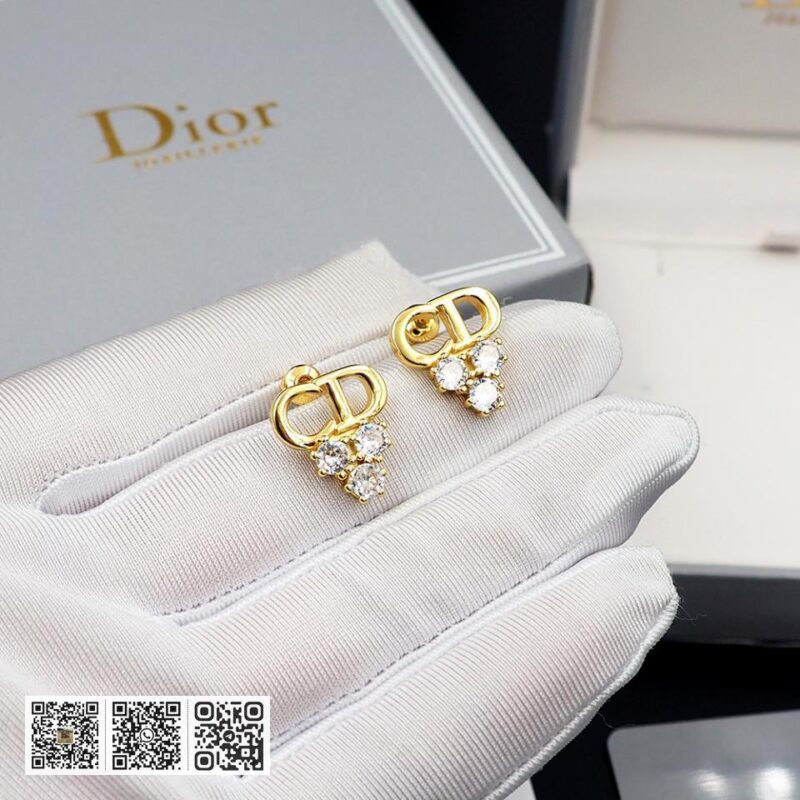 Dior CD三钻耳环(210F) - Image 9
