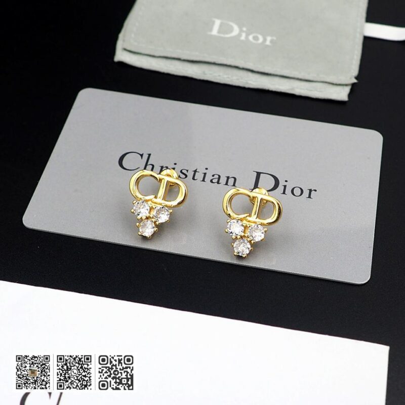 Dior CD三钻耳环(210F) - Image 10