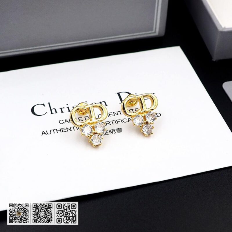 Dior CD三钻耳环(210F) - Image 12