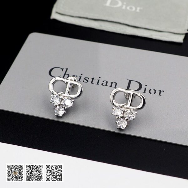 Dior CD三钻耳环(FFC2)