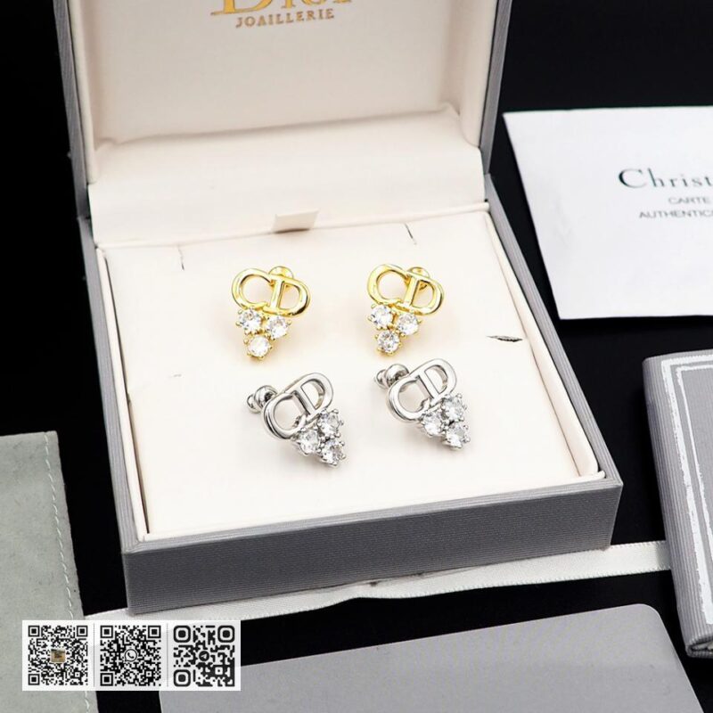 Dior CD三钻耳环(FFC2) - Image 2