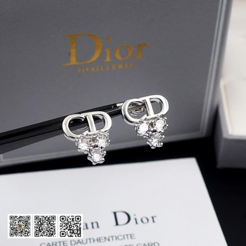 Dior CD三钻耳环(FFC2) - Image 7