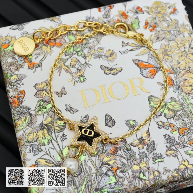 Dior Cruise五角星珍珠手链(E0E7) - Image 4