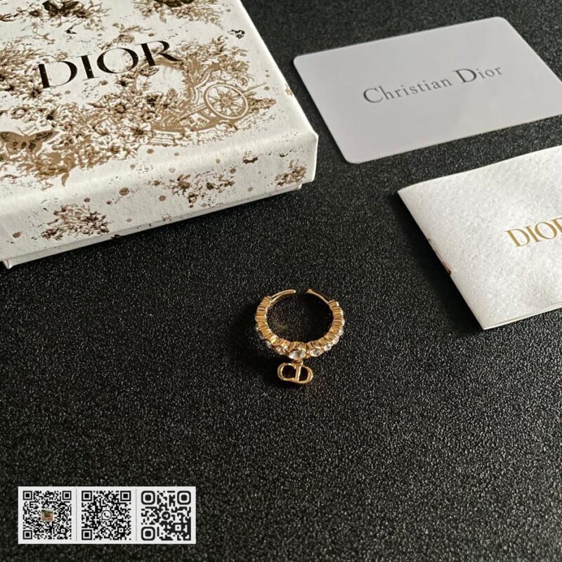 Dior 满钻系列造型CD字母戒指(5509) - Image 9