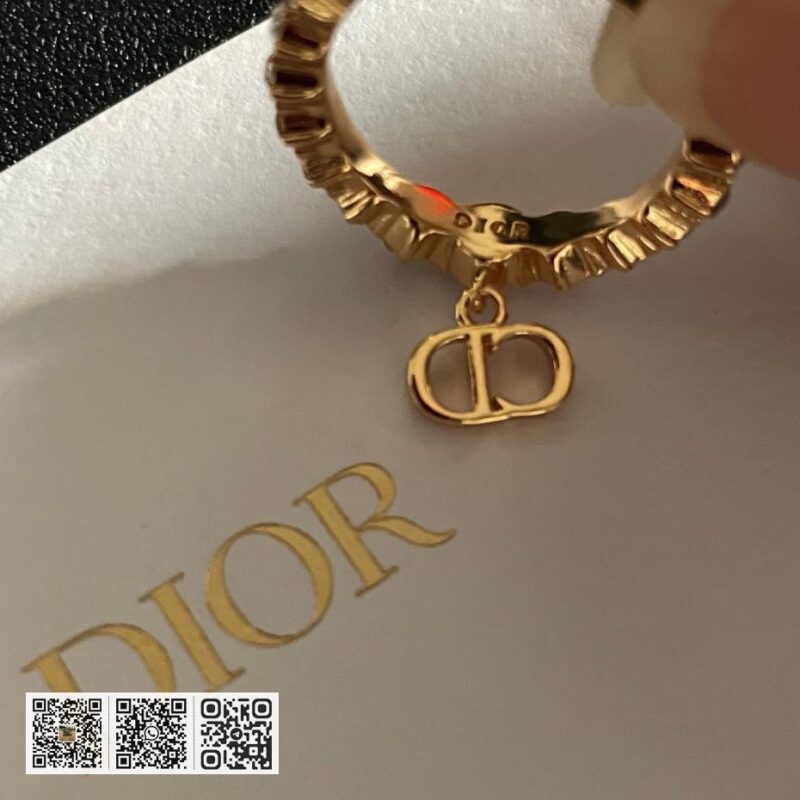 Dior 满钻系列造型CD字母戒指(5509) - Image 10