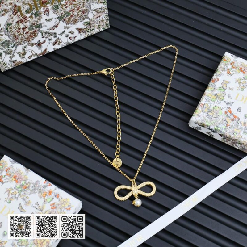 Dior 25爆品仙女蝴蝶结项链(7A1A)