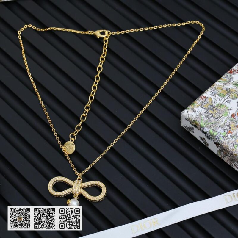 Dior 25爆品仙女蝴蝶结项链(7A1A) - Image 2