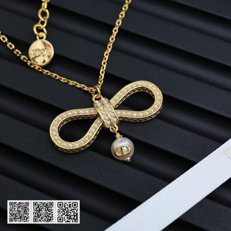 Dior 25爆品仙女蝴蝶结项链(7A1A) - Image 3