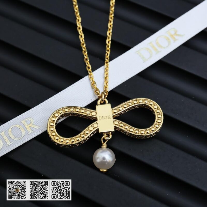 Dior 25爆品仙女蝴蝶结项链(7A1A) - Image 4