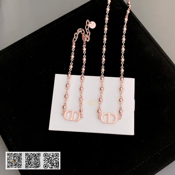 65 Dior cd金属珠手链项链(A2C2)