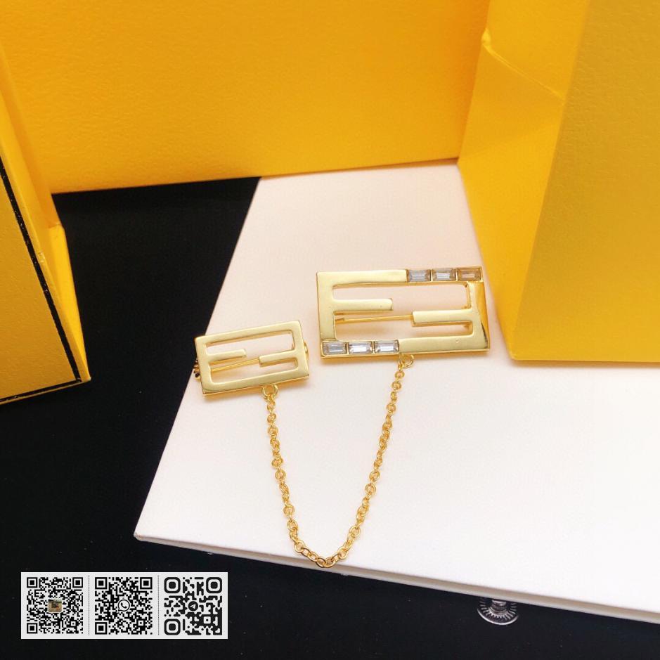 芬迪胸针流苏链条(B5E8) - Image 3